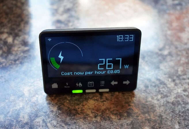 Smart meter in-home display.